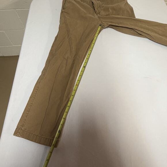 Hollister Classic Straight Khaki Pants Tan Chino Men's Size 28x30 - Picture 12 of 14